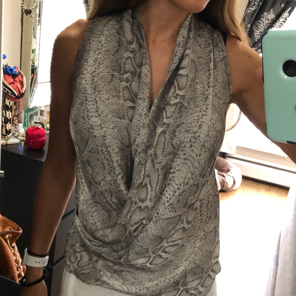 MICHAEL Michael kors Snake print tank